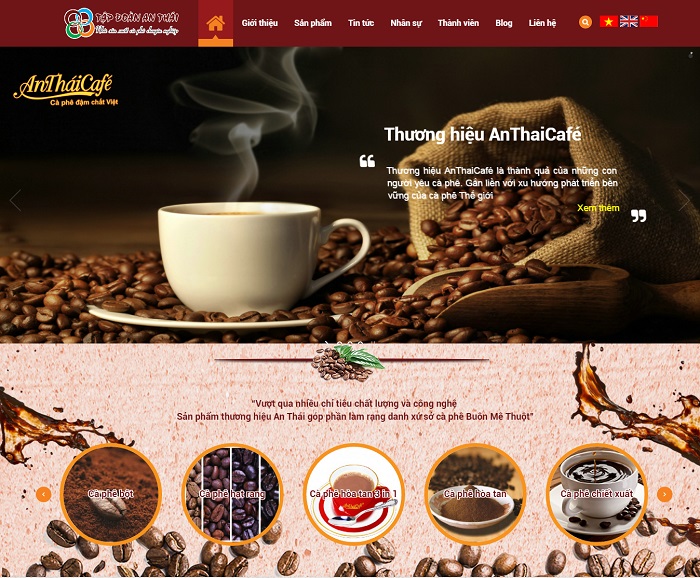 Thiết kế website phẳng