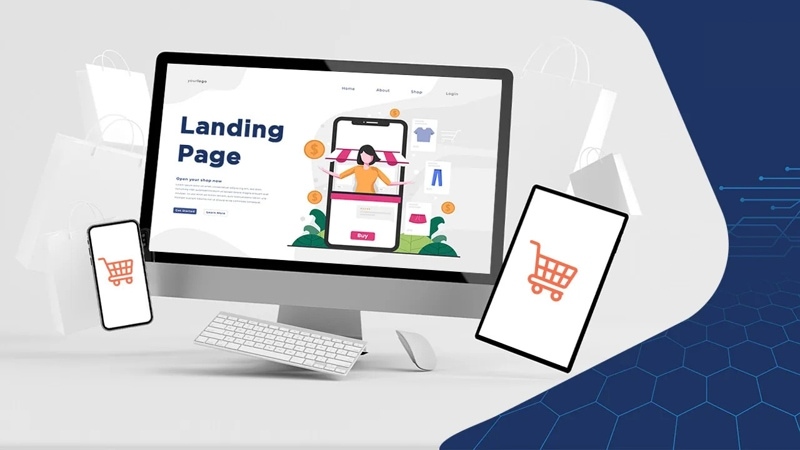 Báo giá làm landing page chuyên nghiệp, giá rẻ