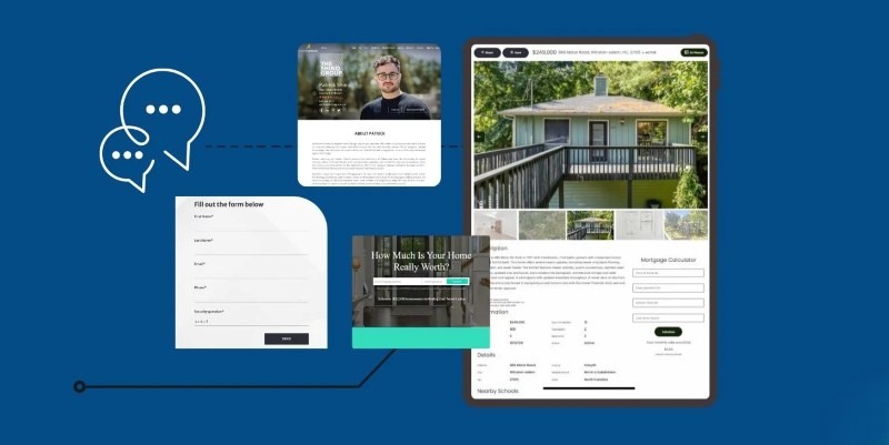 Các mẫu landing page bất động sản