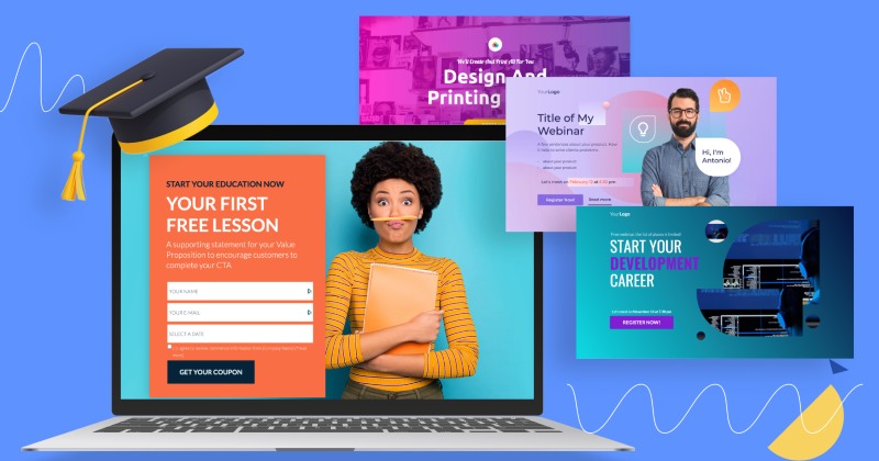 Các mẫu landing page khóa học thu hút học viên, tối ưu chuyển đổi Các mẫu landing page khóa học thu hút học viên, tối ưu chuyển đổi