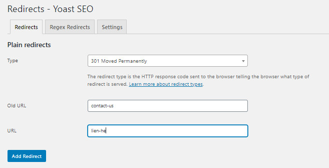 Chuyển hướng 301 Chuyển hướng 301