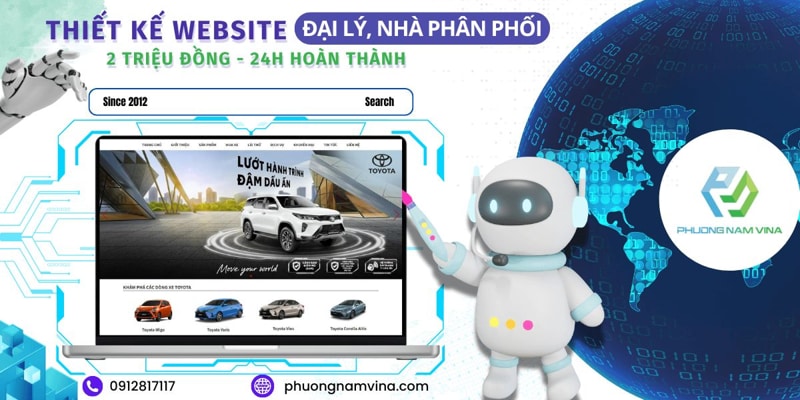 Dịch vụ thiết kế web đại lý Dịch vụ thiết kế web đại lý