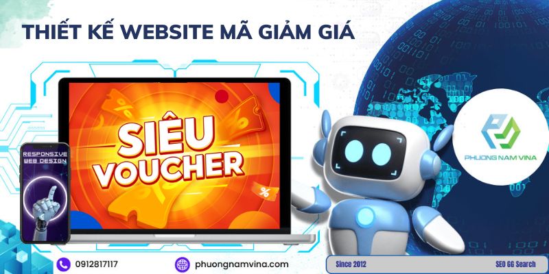 Dịch vụ thiết kế website mã giảm giá Dịch vụ thiết kế website mã giảm giá