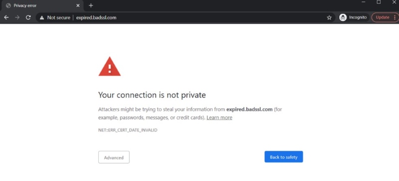 Error SSL Error SSL