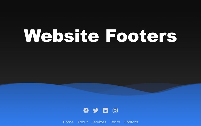 Footer là gì? Một số lưu ý quan trọng khi thiết kế footer website