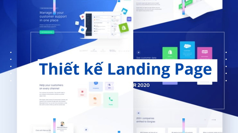 Giá làm landing page