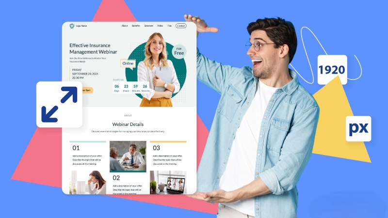 Kích thước landing page chuẩn cho desktop, tablet và mobile Kích thước landing page chuẩn cho desktop, tablet và mobile