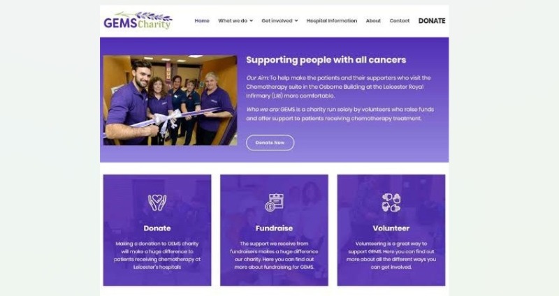 Làm web tổ chức từ thiện