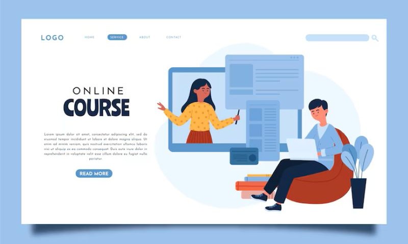 Landing page khóa học Landing page khóa học
