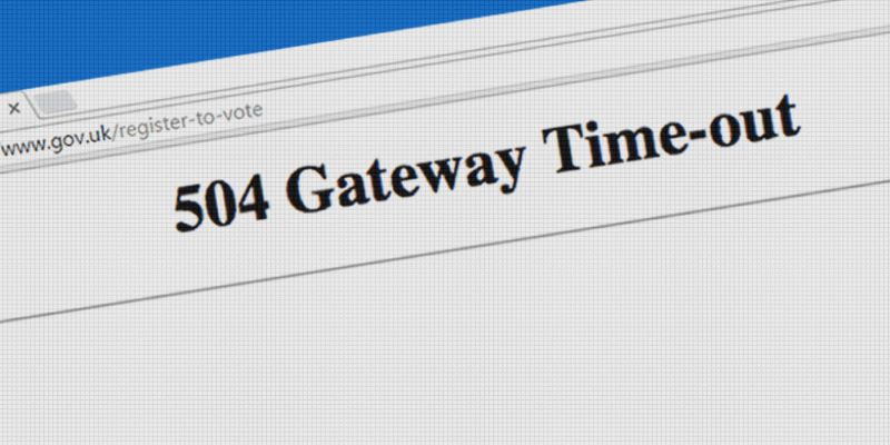 Lỗi 504 Gateway Timeout