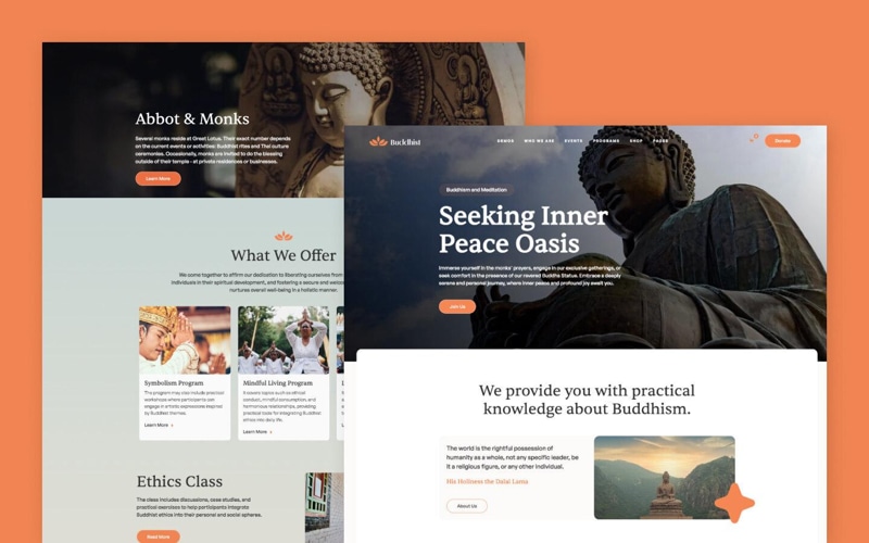 Lợi ích khi thiết kế web tôn giáo