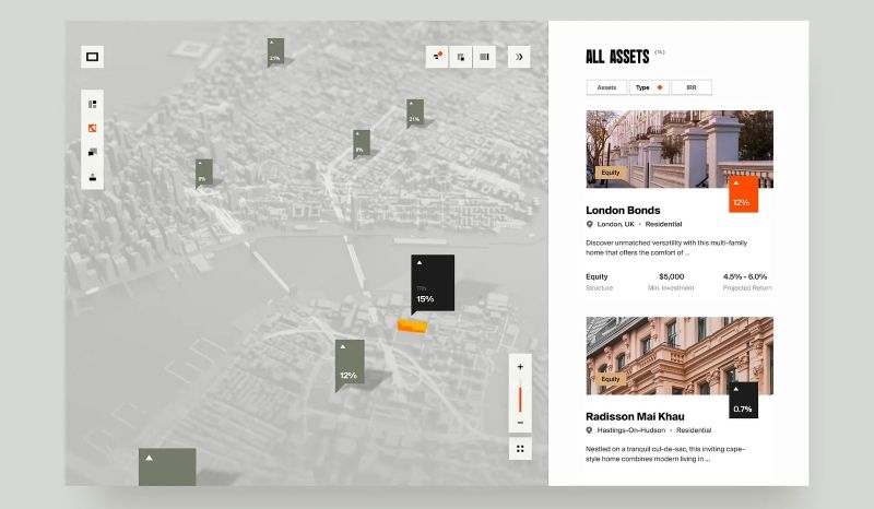 Mẫu landing page bất động sản