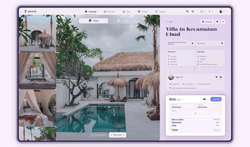 Mẫu landing page giới thiệu bất động sản