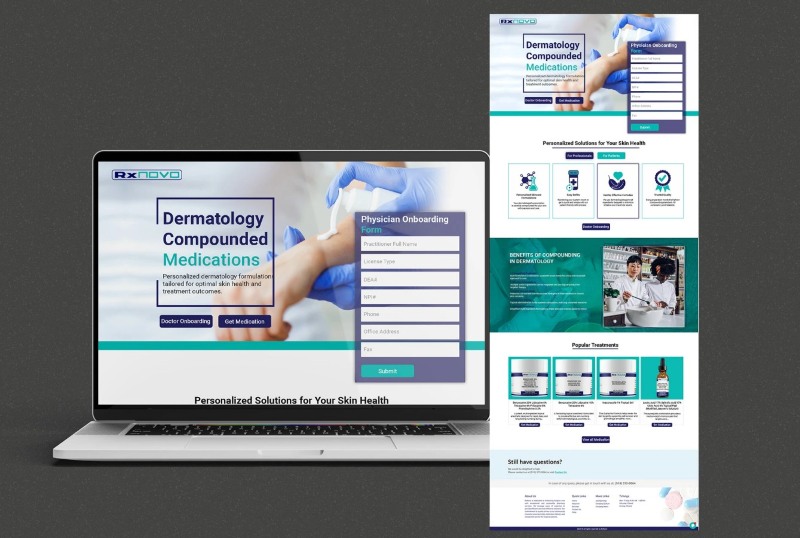 Mẫu thiết kế landing page dược phẩm Mẫu thiết kế landing page dược phẩm