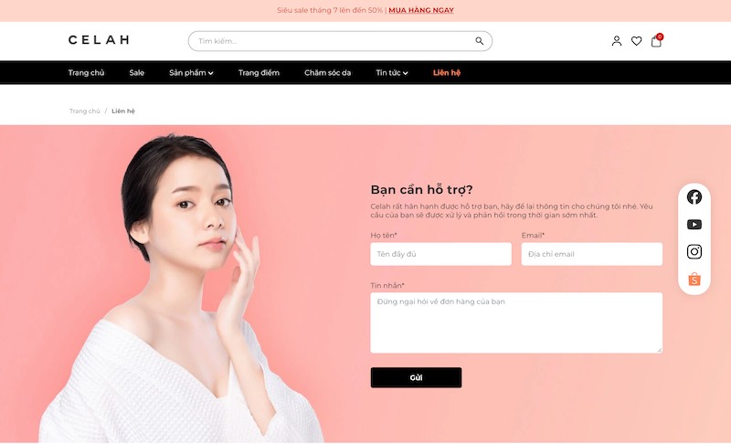 Thiết kế website giới thiệu sản phẩm Thiết kế website giới thiệu sản phẩm