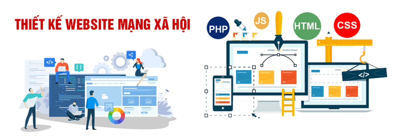 Thiết kế website mạng xã hội