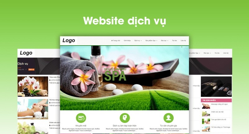 Thiết kế website spa