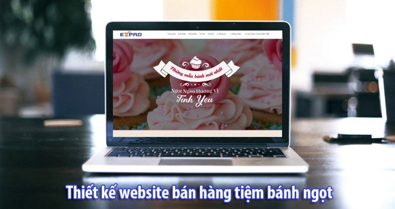 Thiết kế website tiệm bánh