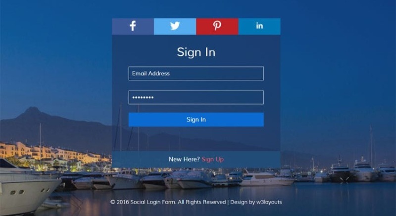 Web login