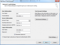 Hướng dẫn cách cài đặt email trên Outlook 2007, 2010
