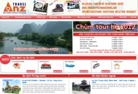 Mẫu website công ty du lịch - MS47