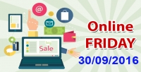Ngày hội mua sắm trực tuyến Online Friday 2016