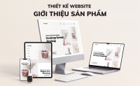 Thiết kế website giới thiệu sản phẩm 